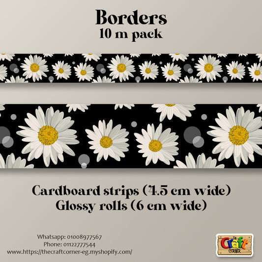 Daisies border