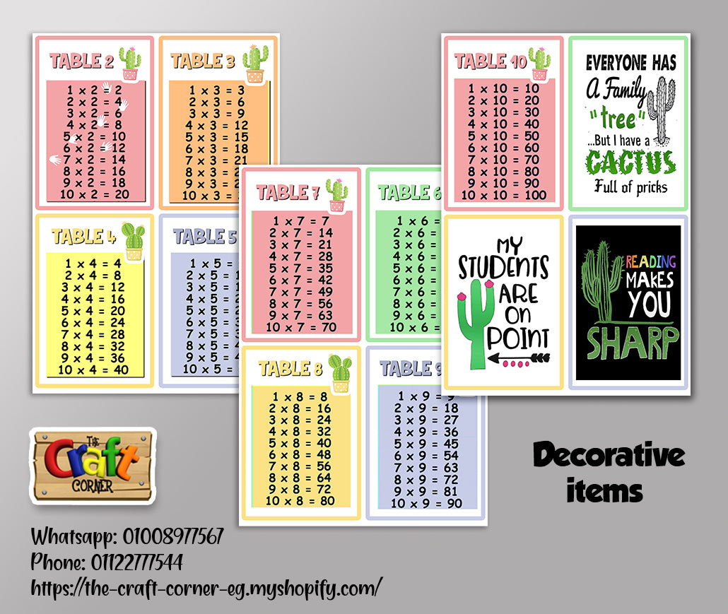 Cactus Classroom theme