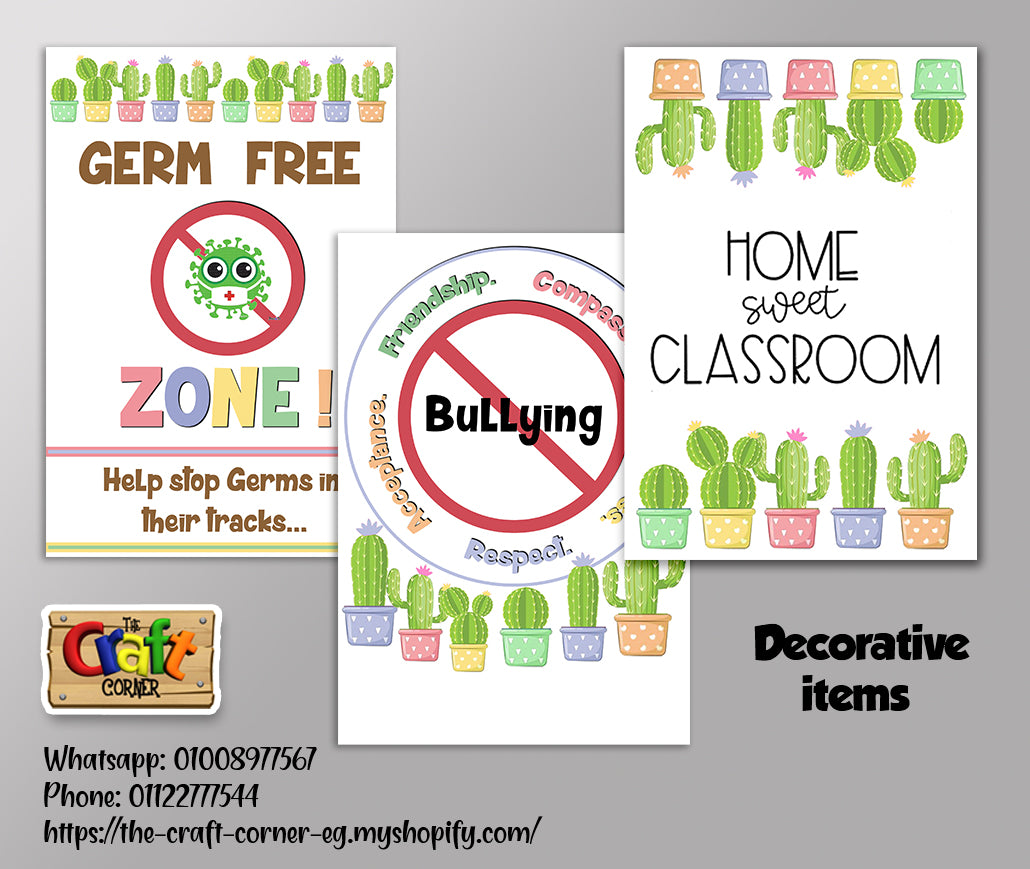 Cactus Classroom theme