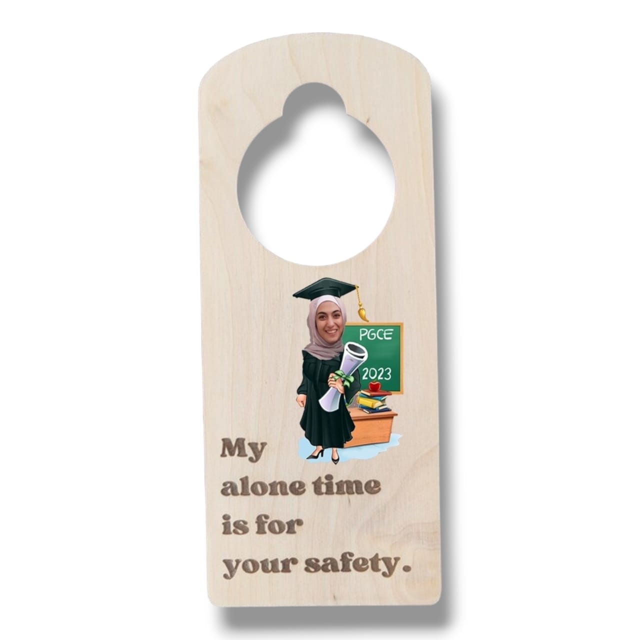 Caricature Door hanger