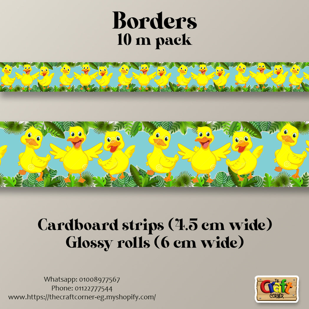 Ducks border – The Craft Corner EG