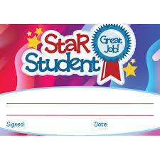 Star student award