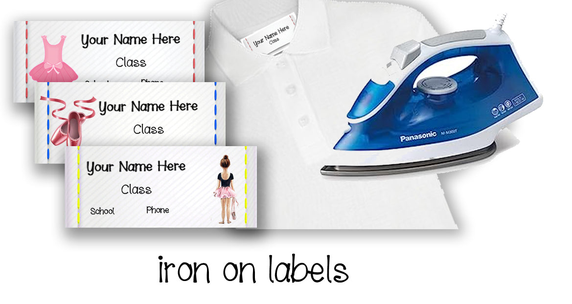 ""Ballet" School labels packs