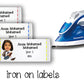 ""Caricature personalized (Girls) Labels" Separate items