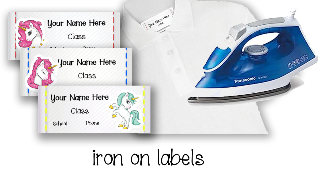 ""Unicorn" School labels packs