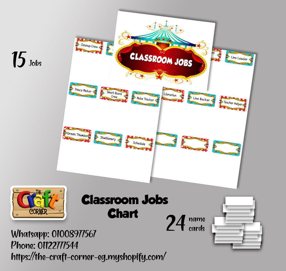 Circus Classroom theme