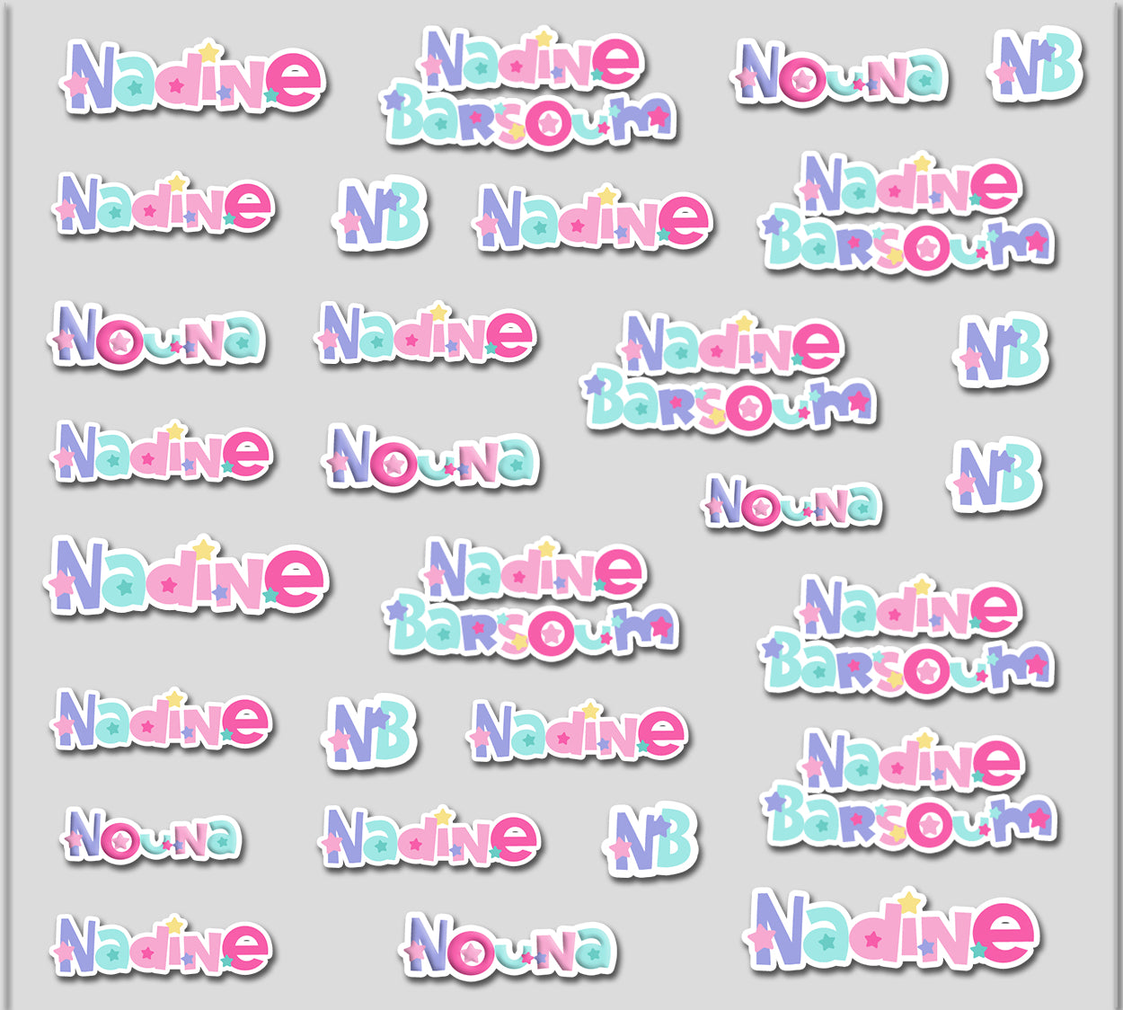 ""Name Cutout Twinkle"