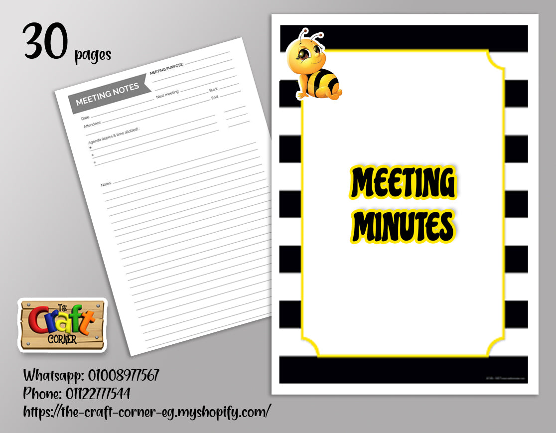 Bees meeting minutes