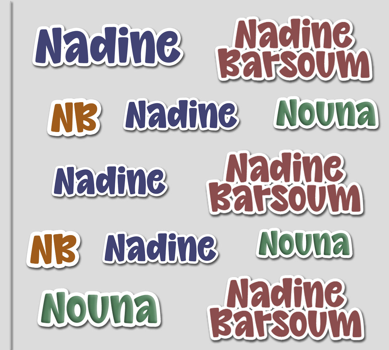 ""Name Cutout Smile"
