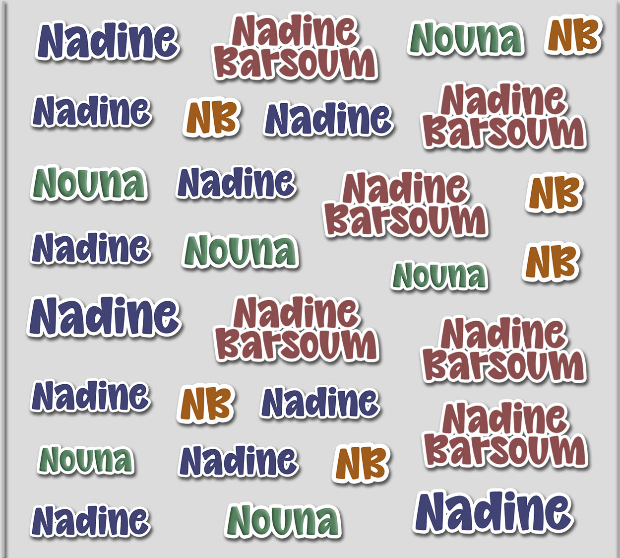 ""Name Cutout Smile"