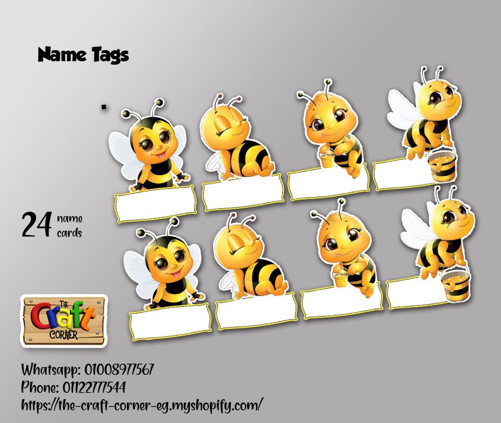 Bees Welcome Board Set