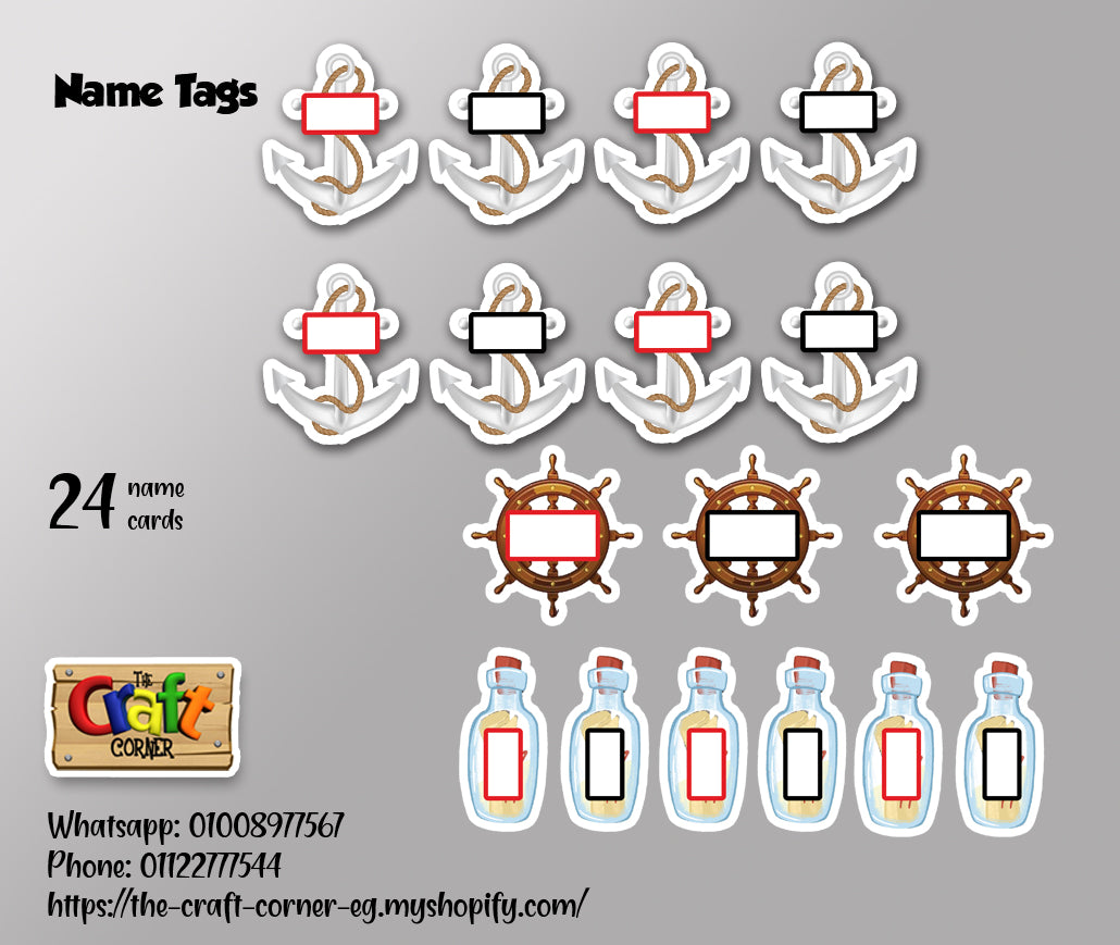 Pirates Welcome Board Set