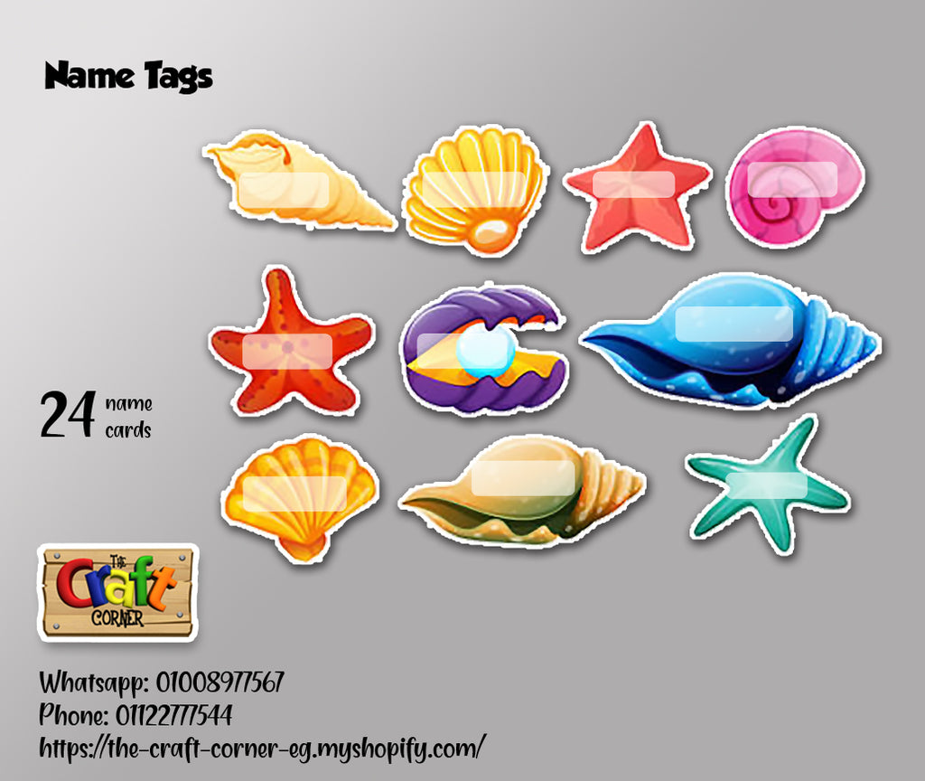 Seashells Classroom theme