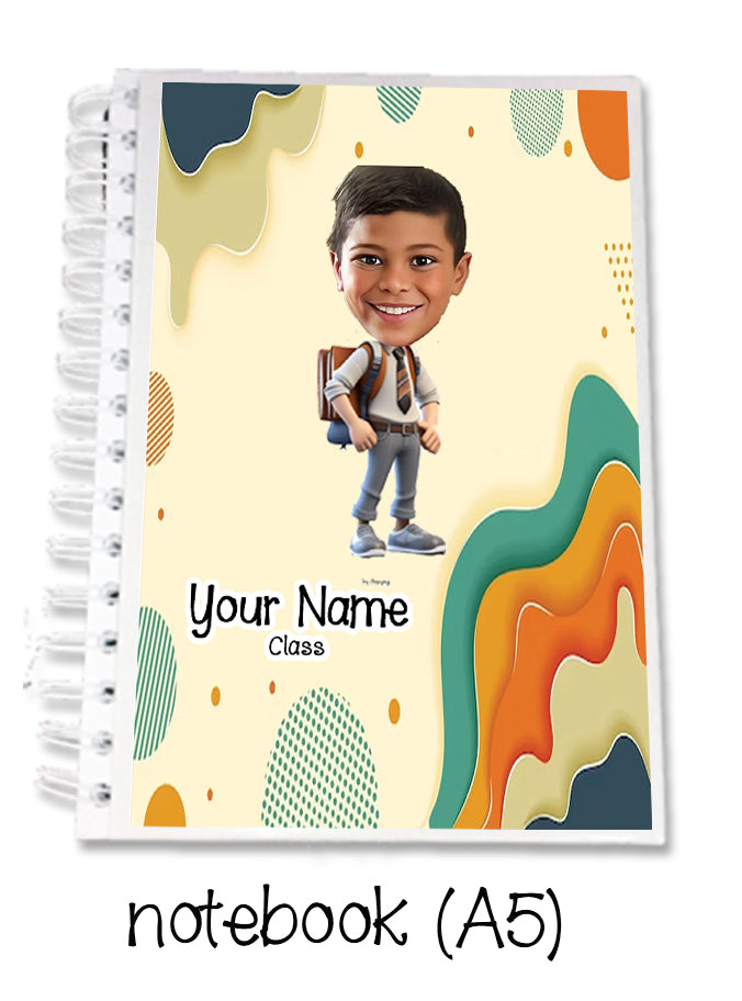 ""Caricature Personalized (Boys) Labels"