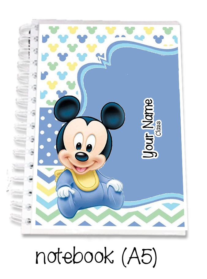 ""Baby Mickey" School labels packs