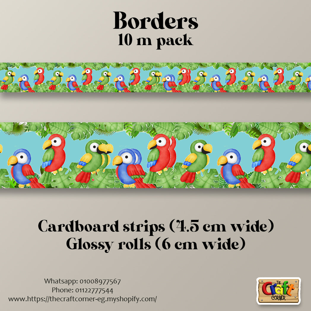 Parrots 2 border