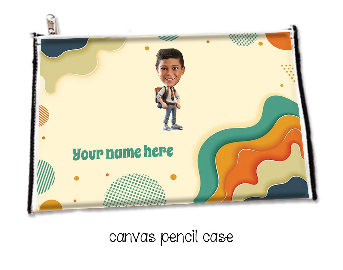 ""Caricature Personalized (Boys) Labels"