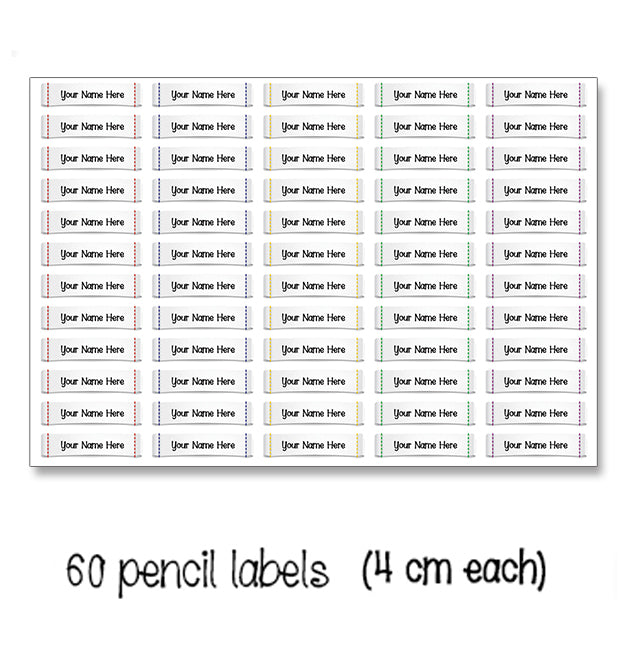 ""Plain Labels B&W" Separate items