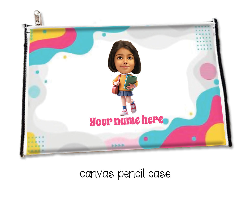 ""Caricature personalized (Girls) Labels"