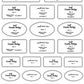 ""Plain Labels B&W"