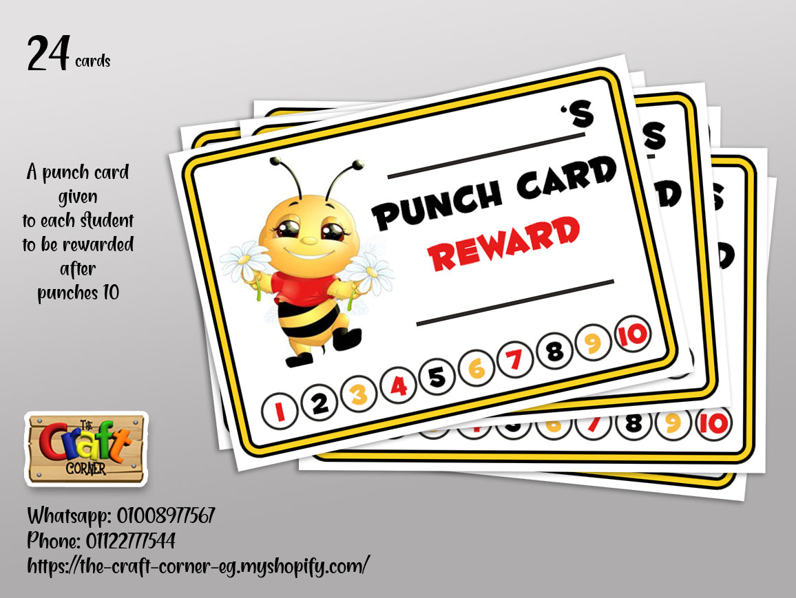 Punch cards: Bees