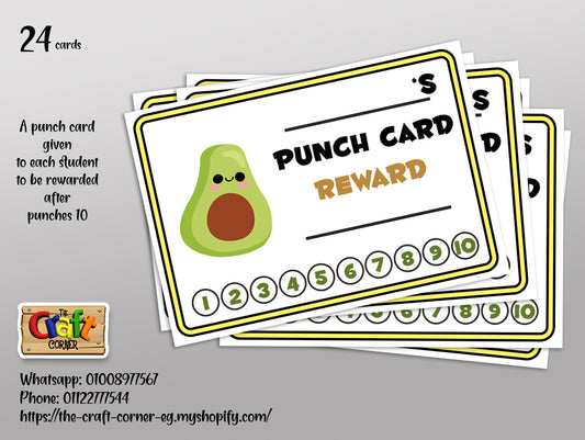 Punch cards: Avocado