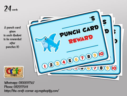 Punch cards: under the sea