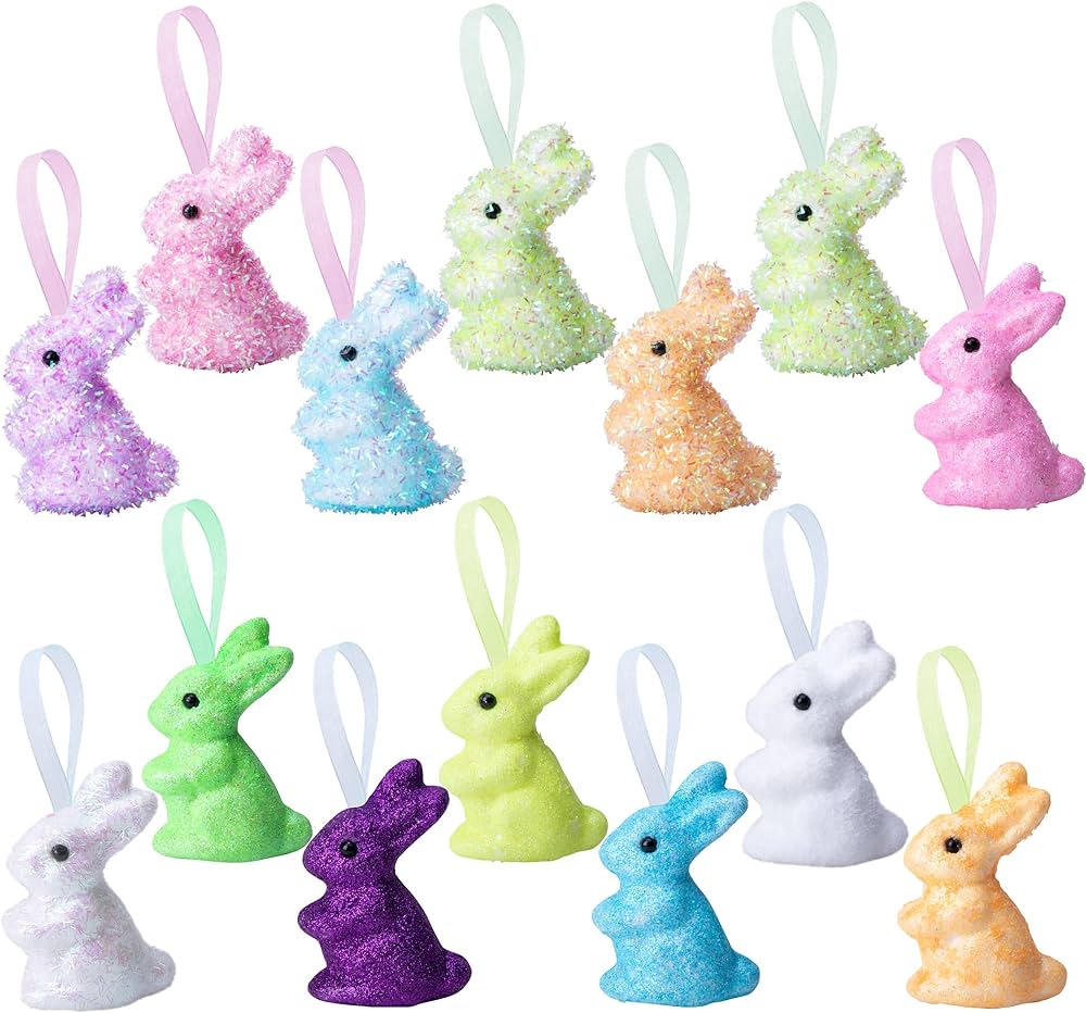 Foam bunnies (set of 6)