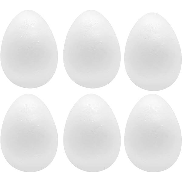 Foam eggs (set of 6)