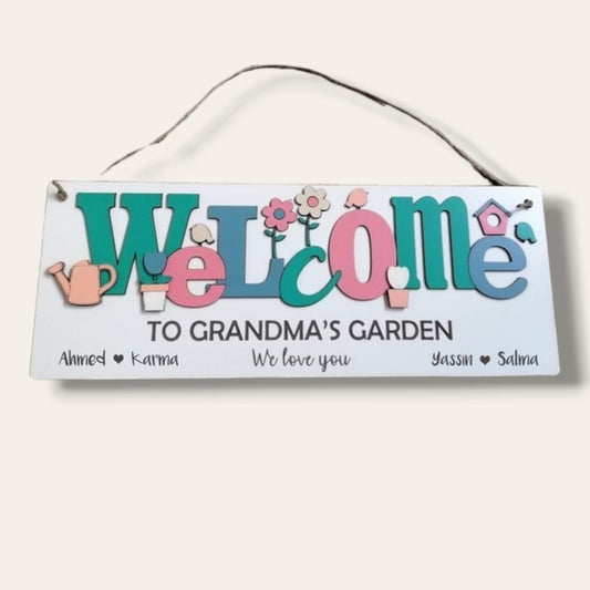 Welcome to grandma's garden stand