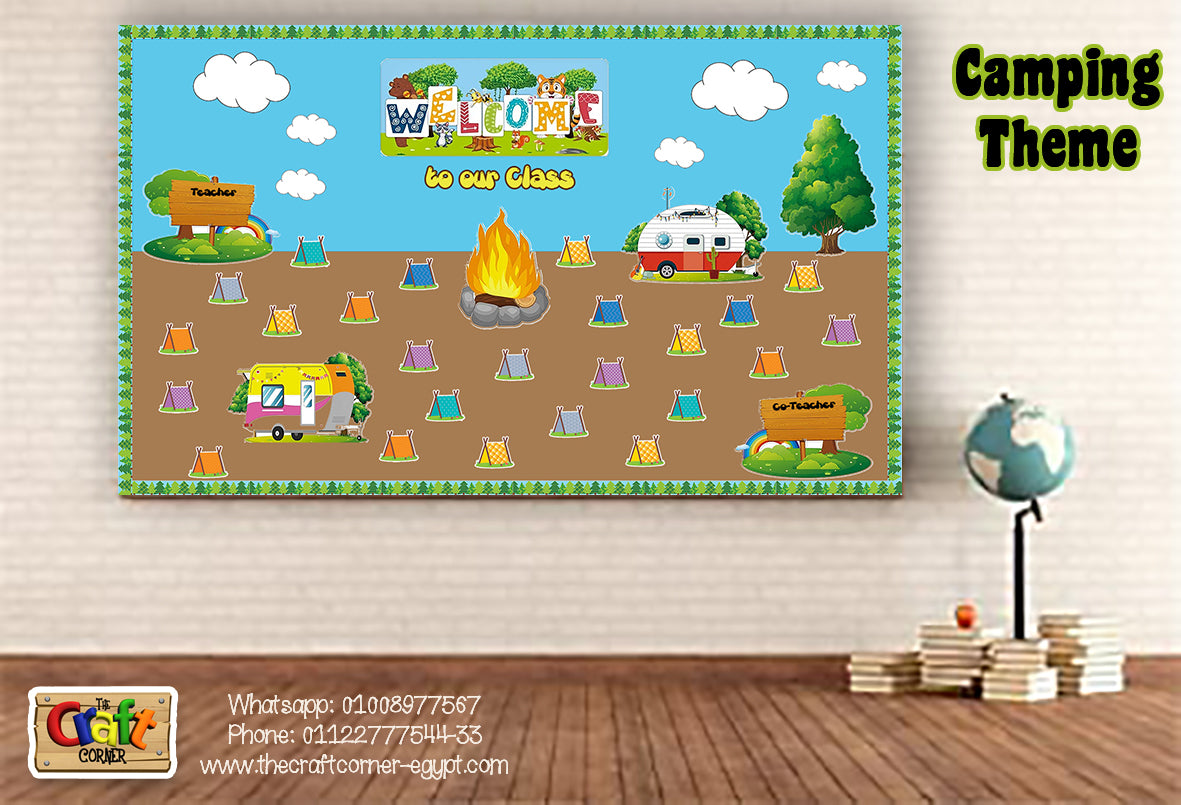 Camping Classroom theme