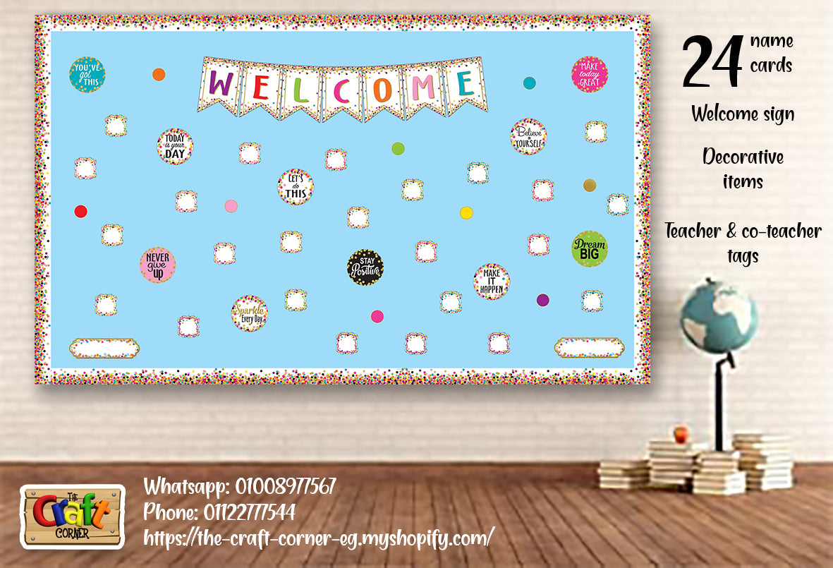 Confetti Classroom theme