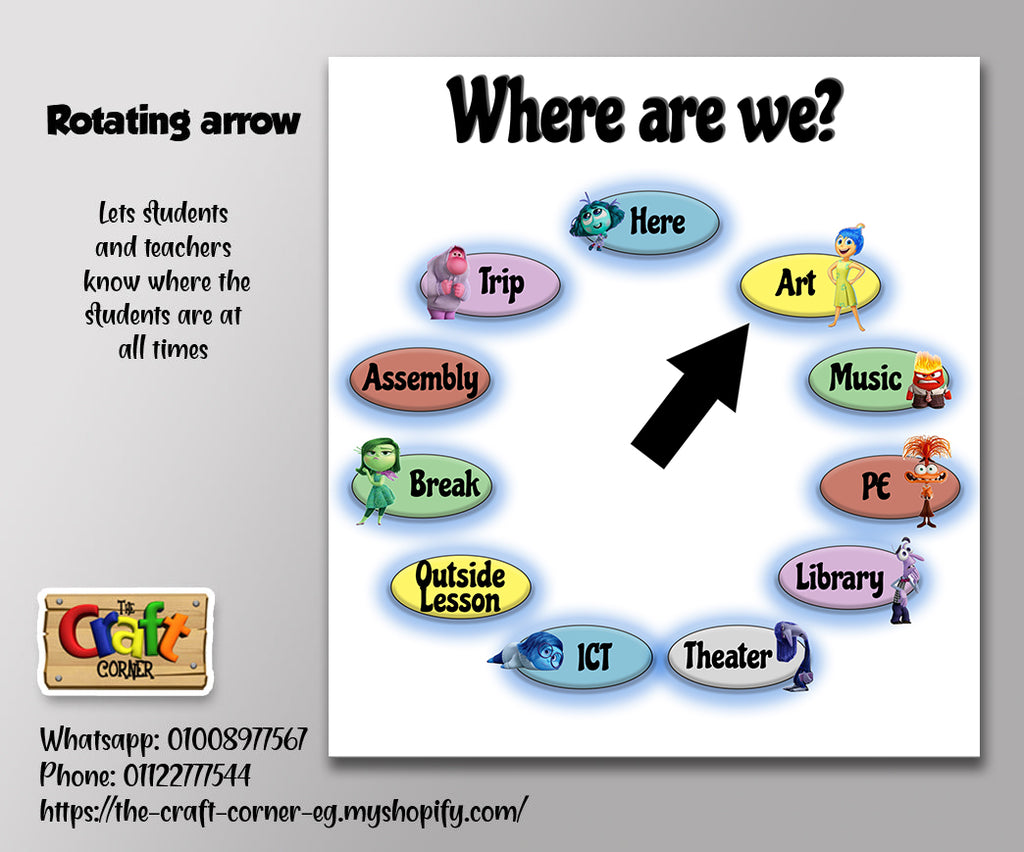 Inside out Classroom theme