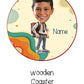 ""Caricature Personalized (Boys) Labels"