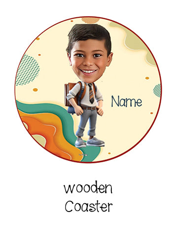""Caricature Personalized (Boys) Labels"