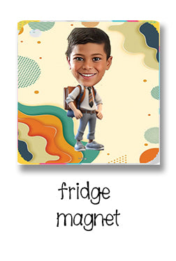 ""Caricature Personalized (Boys) Labels"