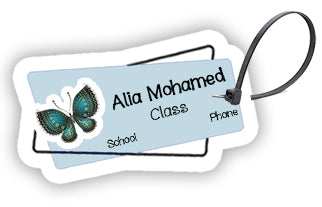 ""Butterflies" School labels packs