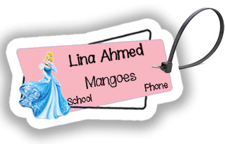 ""Disney Princesses" School labels packs