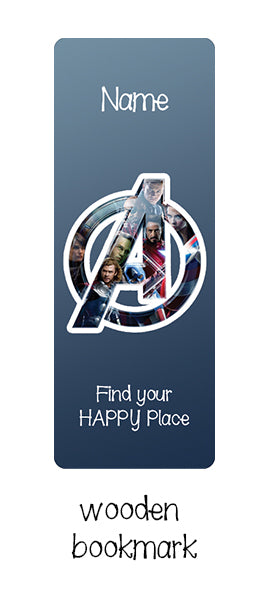 "Avengers" bookmark