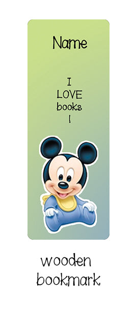 ""Baby Mickey" School labels packs