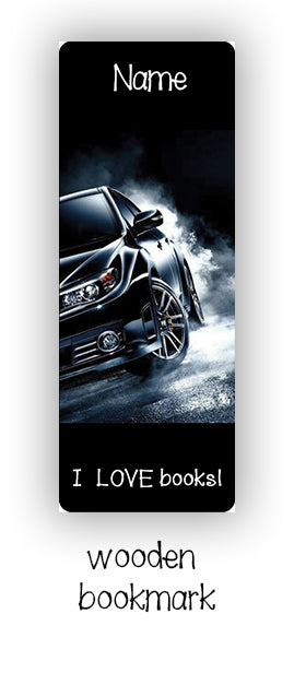 "Cool cars" bookmark