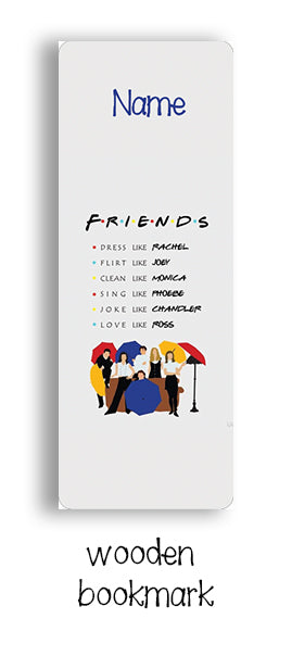 ""Friends" school labels packs