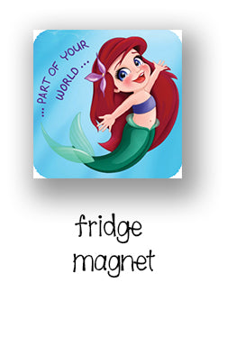 ""Ariel (little mermaid)" School labels packs