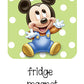 ""Baby Mickey" Separate items