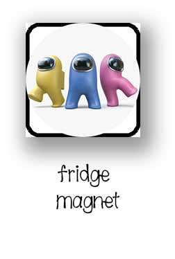 "Among us" fridge magnet