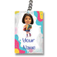 ""Caricature personalized (Girls) Labels" Separate items