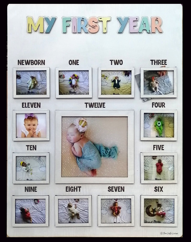 Baby First Year frame