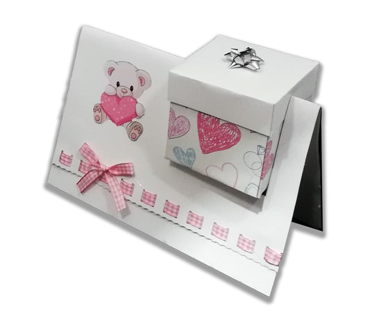 Box Card (teddy bear)