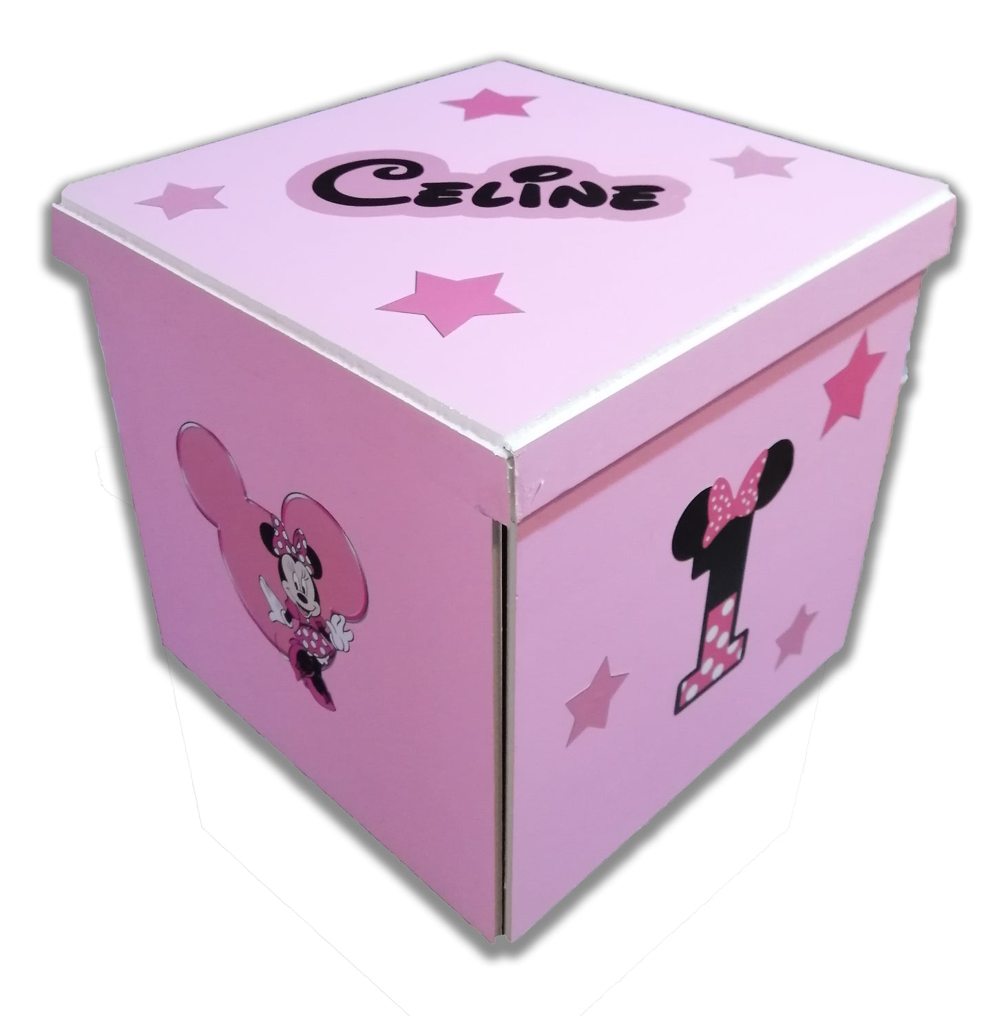 Cardboard cake expolsion box