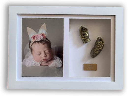 Baby cast frame with picture Package 3